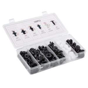 Universele set met 100stuks Automotive clips