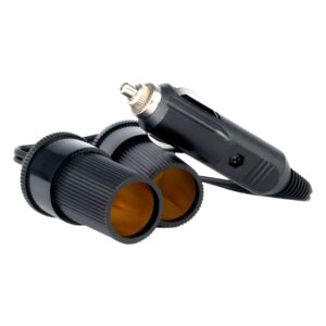 Sigaretten aansteker plug splitter, met 2 dozen 12/24V