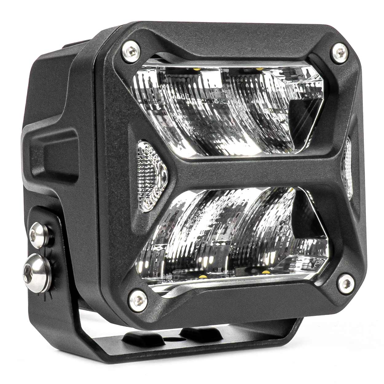LED werklamp PRO-serie, 7200 lumen, 6000K wit, afm. 107x102x86mm