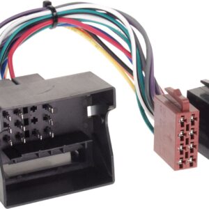 Radio Aansluitkabel Div. modellen BMW-Land Rover- Mercedes Benz-Porsche-Smart-VW ISO Norm