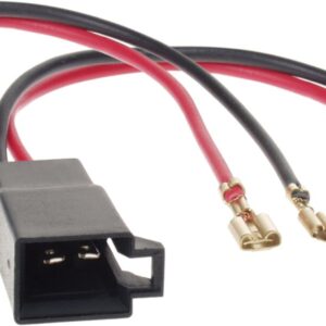 Speaker Adapter Kabel(2x) Div.modellen Opel-Renault-Seat-VW-Citroën-Nissan-Mercedes-Dacia-Skoda-Seat