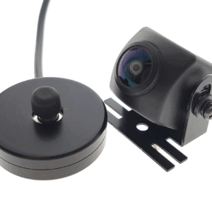 Camera mini Zwart opbouw CMOS HD 180gr Multi View RCA output incl. 8m. kabel