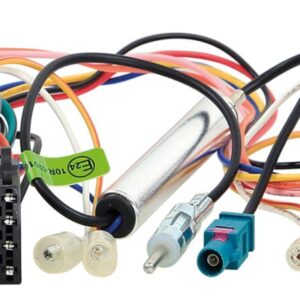 CAN-Bus Kit Citroen / Peugeot Quadlock > ISO / Antenne > DIN