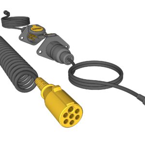 Spiraalkabelset 15/20 m