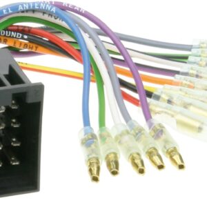 Radio Aansluitkabel ISO aansluiting > ASIA Ronde stekker / Hulzen