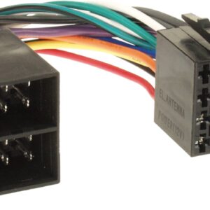 Radio Aansluitkabel ISO aansluiting Opel > ISO Stekker Klem 15/30 gedraaid