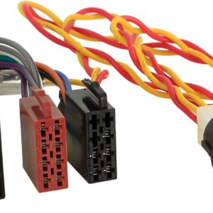 Radio Aansluitkabel ISO verlengkabel met aan/uit schakelaar 80cm kabel