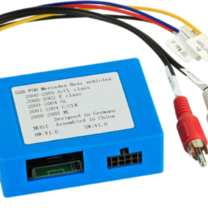 Actieve Systeem Adapter Mercedes Benz diverse voertuigen D2B>Cinch