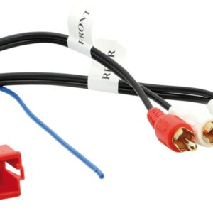 Aktieve Systeem Adapter Mini ISO > Cinch Audi A3/ A4/ A6/ A8/ TT