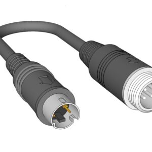 4P ASIA male -> 4P mini DIN male