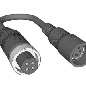 4P ASIA female -> 4P mini DIN female