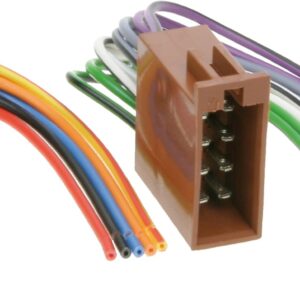 Radio Aansluitkabel ISO aansluitingen apart > losse uiteinden