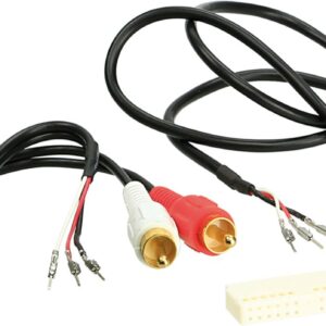 OEM AUX aansluiting Universeel Quadlock > After market radio