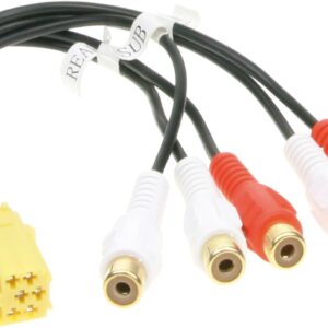 Voorversterker Adapter Mini ISO > Cinch