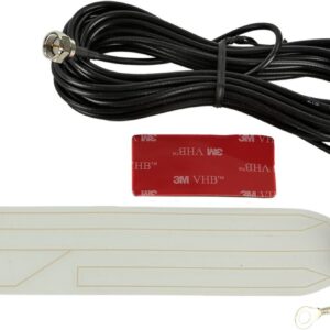 Aktieve zelfklevende DVB-T Glas-antenne 5 Volt fantoom transparant