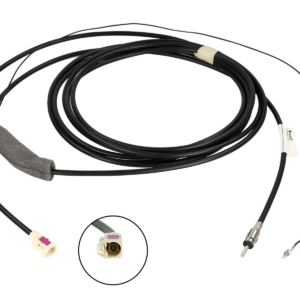 Calearo verlengkabel Fakra Z (f) > Din (m) 500 cm met Phantoomspanning