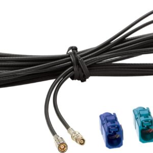 Calearo verlengkabel FAKRA A/C/Z (f)>SMB(f) 500cm