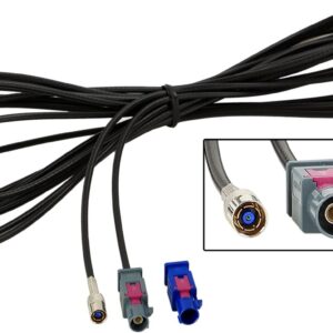 Calearo verlengkabel FAKRA C/G (m)>SMB(f) 500cm