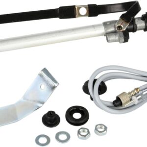 Telescoop Antenne Volkswagen Golf 3/ Golf 4 zwart Incl. 90cm kabel