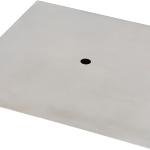 Antennemontageplaat 400mmx400mmx1mm edelstaal V2A