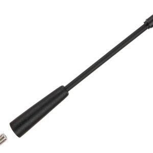 Antenne spriet flexibel 14cm AM/FM, met M5 en M6 verloopjes