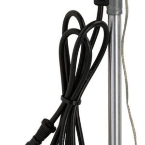 Universele inzinkantenne AM/FM chroom grote kop (38mm)