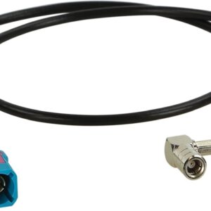 Antenne Adapter kabel Fakra(f) -> SMB(f) 50cm ROKA versie