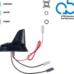 Bad Blankenburg Shark Dak antenne AM/FM DAB+