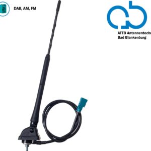 Bad Blankenburg Dak antenne AM/FM 10-115graden hoek, (DAB+ ready) passief
