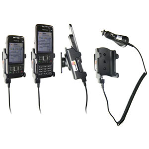 Nokia E66 Actieve houder met 12/24V lader. Uitlopend Artikel, Kan niet retour!