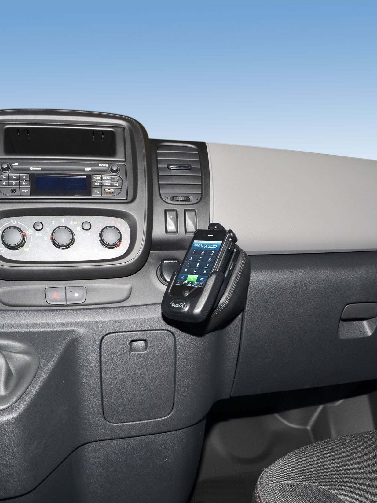 Opel Vivaro - Renault Trafic - Fiat Talento - Nissan NV300 2015-2019 Kleur: Zwart