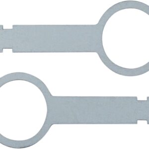 Ontgrendelings sleutel Audi- Volkswagen- Seat- Skoda met vertical release slot 2 stuks