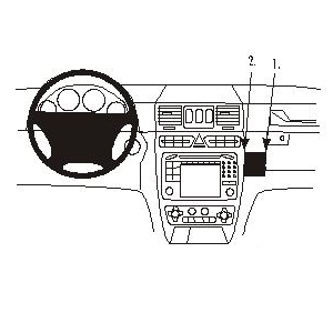 ProClip - Mercedes Benz G-Klasse 2000-2012