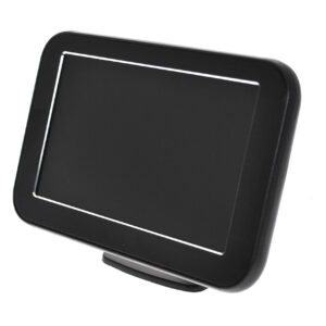 LCD monitor 5" AHD met 2x RCA inputs.