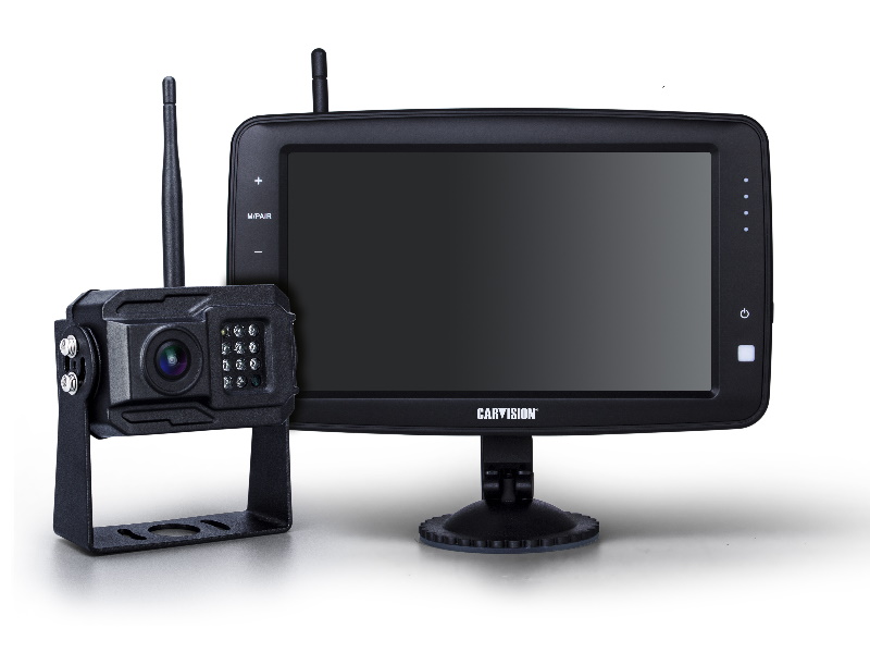 LCD monitor 7" met opbouw camera Draadloos tot ca 20m