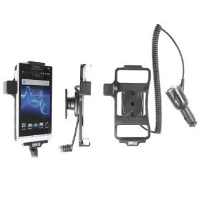 Sony Ericsson Xperia S Actieve houder met 12/24V lader. Let op: Uitlopend artikel, Kan niet retour!
