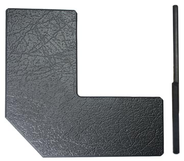 Mounting plate Angled 3 stuks 117x124x5 mm