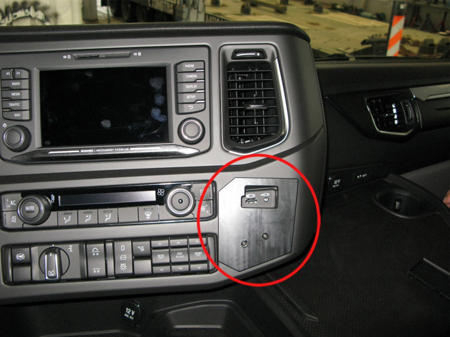 ProClip - Scania G/L/P/R/S-Series Versterkte Center mount