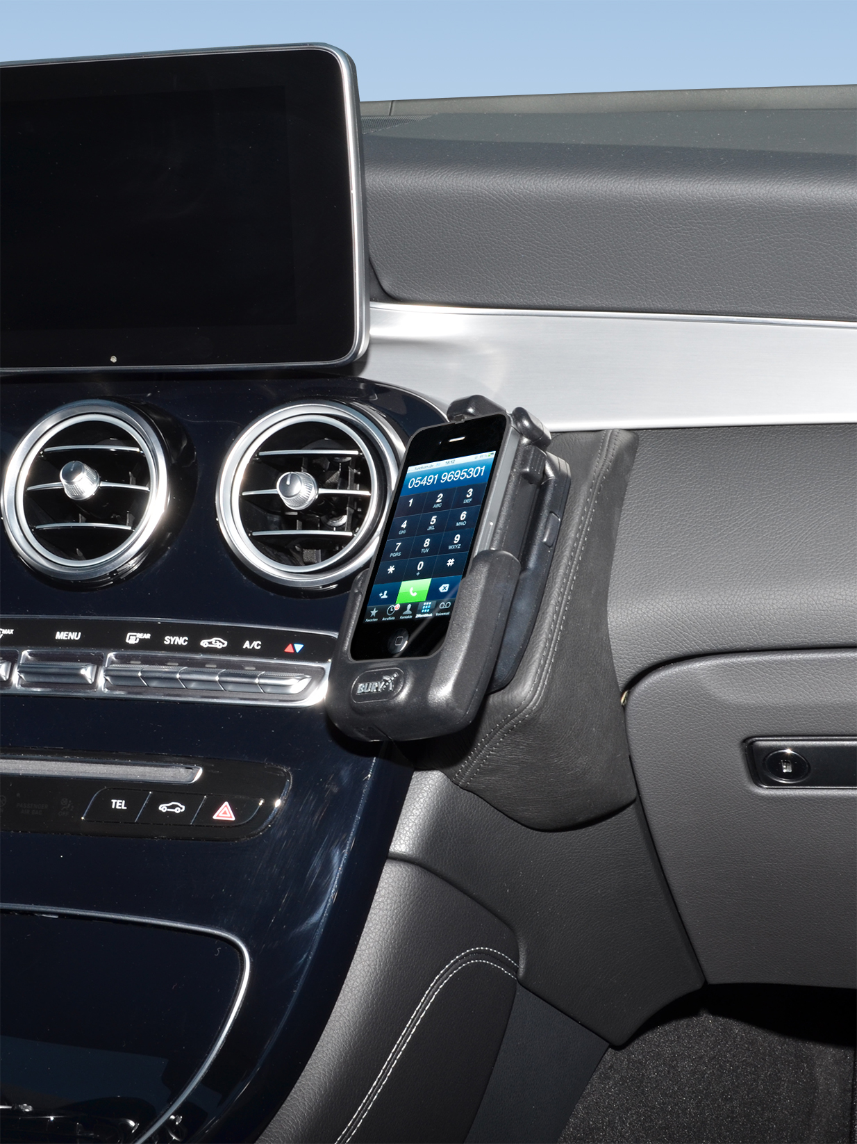 Mercedes Benz GLC-Klasse 2016-2019 Kleur: Zwart