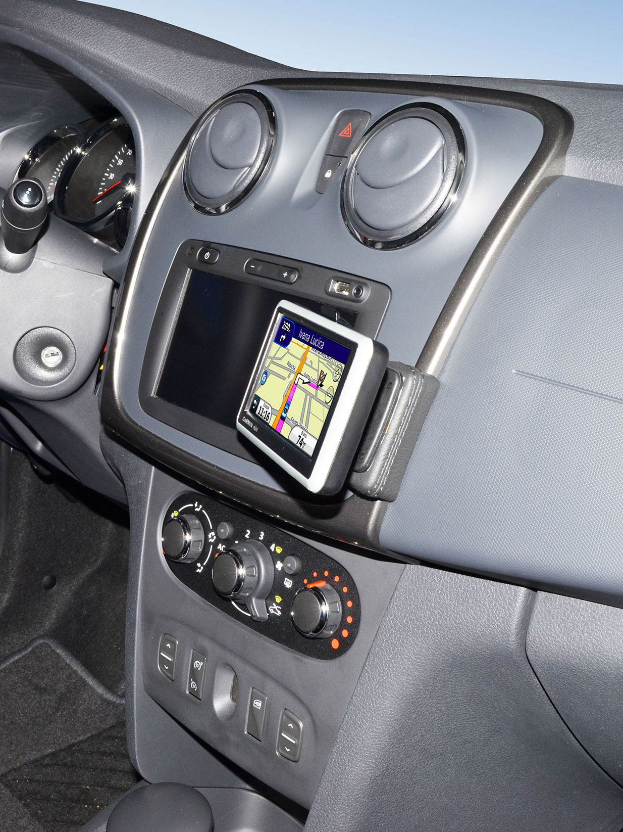 Dacia Sandero 03/2012-2019 Kleur: Zwart