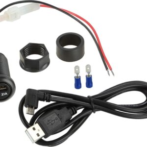 Omvormer 12V->5V/2.1A USB-A incl.  1 meter  USB kabel
