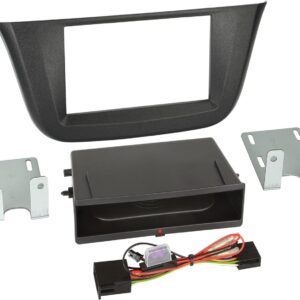 2-DIN Radio Paneel INBAY® Iveco Daily  VI 2014 > Zwart