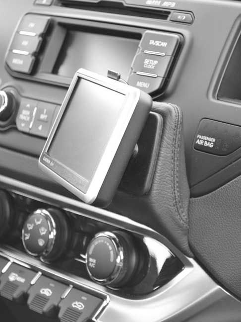 Kia Rio 09/2011-2019 Kleur: Zwart