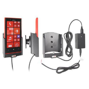 Nokia Lumia 720 Actieve houder met vaste voeding. Let op: Uitlopend artikel, Kan niet retour!