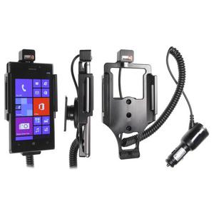 Nokia Lumia 925 Actieve houder met 12/24V lader Let Op: Uitlopend Artikel, Kan niet retour!