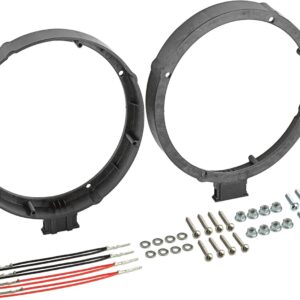 Speaker Ringen Ø 165mm Div.modellen Seat-Skoda-Volkswagen-Mitsubishi Met ingebouwde speakerconnector