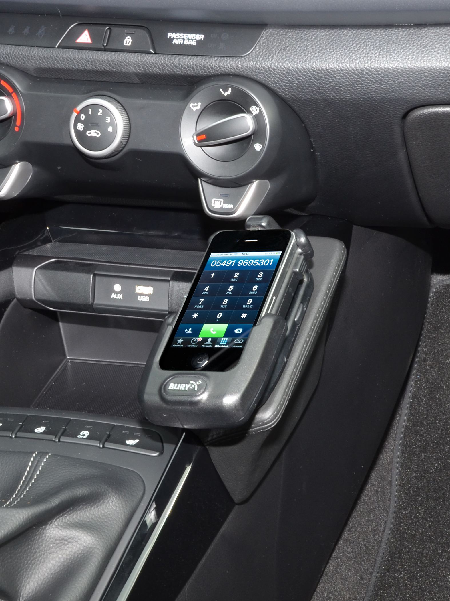 Kia Rio (TypeYB) 2017-2019 Kleur: Zwart