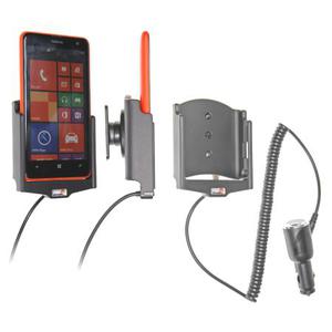Nokia Lumia 625 Actieve houder met 12/24V lader. Let op: Uitlopend artikel, Kan niet retour!