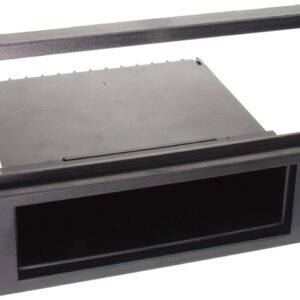 1-DIN Paneel met aflegbakje. Alfa Romeo 159 / Brera / Spider (typ 939) Kleur: Zwart