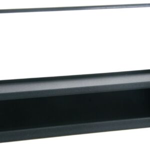 1-DIN Paneel BMW 5-Serie (E39) / X5 (E53). Kleur: Zwart